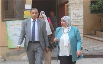 مدير "تعليم الجيزة" يتفقد مدارس "الدقي" للوقوف على جاهزيتها قبل انطلاق العام الدراسي الجديد