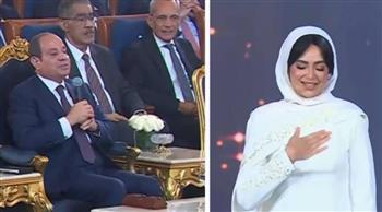 الرئيس لـ هبة مجدي: «أسأل الله العظيم أن يعافيك ويحميك»