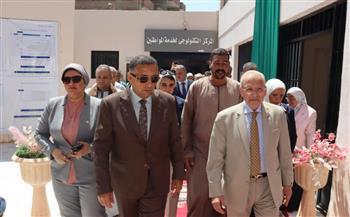 محافظ القليوبية يفتتح مركزين تكنولوجيين بالوحدتين المحليتين بالمنيرة وشلقان