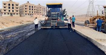 جهاز العبور الجديدة يسابق الزمن لإنجاز  مشروعات الطرق
