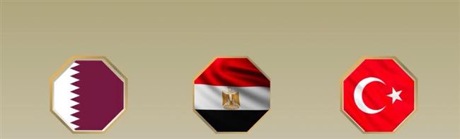 مصر وقطر وتركيا يدعون لوقف التصعيد في غزة