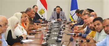 محافظ دمياط يتابع تطوير الطريق الدولي الساحلي