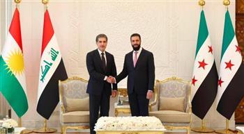 نيجيرفان بارزاني يصل سوريا ويلتقي الشرع