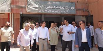 الجيزاوي يتفقد أعمال الصيانة بالمدن الجامعية بكفر سعد استعدادا للعام الدراسي الجديد
