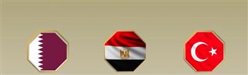   مصر وقطر وتركيا يدعون لوقف التصعيد في غزة