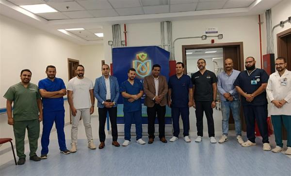 توسيع الصمام الرئوي بالبالون عن طريق القسطرة لطفل يبلغ 14 عامًا بمجمع الفيروز الطبي