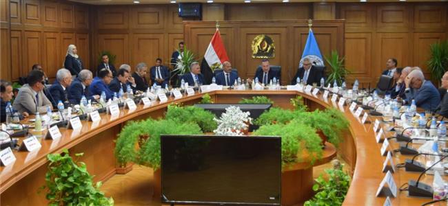محافظ السويس يرحب برؤساء الجامعات المصرية خلال إنعقاد المجلس الأعلى للجامعات