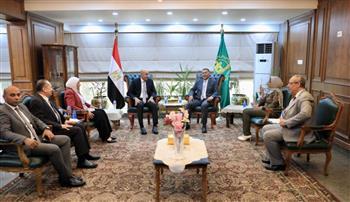 محافظ القليوبية يستقبل وزير التعليم تمهيدًا لافتتاح 3 مدارس