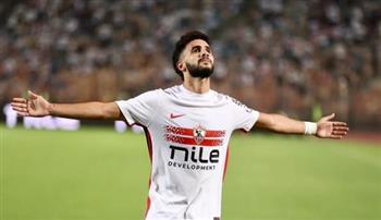   حسام أشرف يحصد جائزة رجل مباراة الزمالك والسويس بتروجت