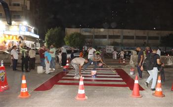   تنفيذًا لتوجيهات محافظ القليوبية.. بدء تنفيذ الإجراءات المرورية بمحور العصار