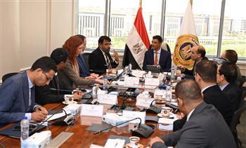 وزير الصناعة يبحث مع ممثلي شركة RHI Magnesita النمساوية مشروع لإنتاج الحراريات