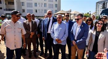وزير التخطيط ومحافظ البحيرة يتفقدان عددًا من المشروعات التنموية
