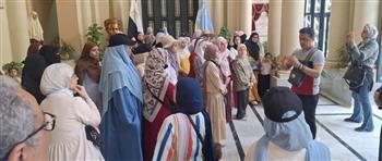 الثقافة تحتفي بطالبات الأزهر المتميزات برحلة إلى معالم الإسكندرية الثقافية