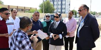   محافظ الوادي الجديد تتابع الموقف التنفيذي لمشروع إنشاء موقف سيارات الأقاليم الجديد 