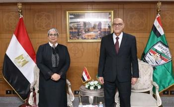 رئيس هيئة قضايا الدولة يستقبل رئيس القومي للمرأة في زيارة تهنئة بتولي المنصب