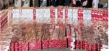   ضبط تشكيل عصابي بحوزته 500 ألف عبوة سجائر مهربة داخل مخزن بالقاهرة