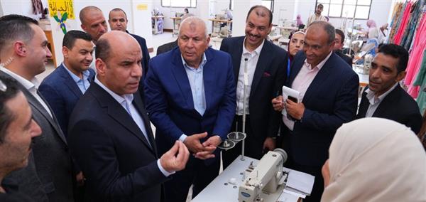 وزير العمل ومحافظ مطروح يطلقان خطة لتطوير مركز التدريب المهني بالكيلو 7