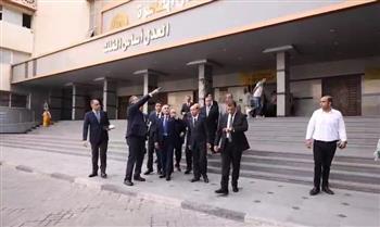 وزير العدل يجري زيارة مفاجئة لمحكمة شمال القاهرة الابتدائية للوقوف على انتظام العمل
