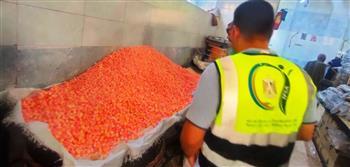 قبل المولد النبوي.. ضبط 450 كيلو حلوى وأغذية مخالفة بسوهاج
