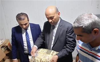   ضبط أكثر من 4.5 طن عسل أسود بمصنع غير مرخص وربع طن بطاطس منتهية الصلاحية في الغربية