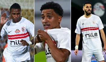 الزمالك يقرر معاقبة بيزيرا وشيكو بانزا وعبدالله السعيد