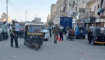   حملات مرورية مكثفة بمدينة ديروط لتعزيز السيولة بالشوارع