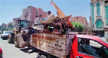 الفيوم تكثف جهودها لرفع المخلفات وتطوير الميادين والطرق
