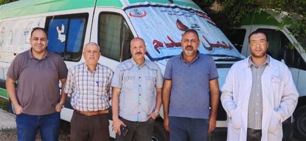 قافلة طبية مجانية ببني سويف تقدم 2839 خدمة لأهالي قرية الحيبة