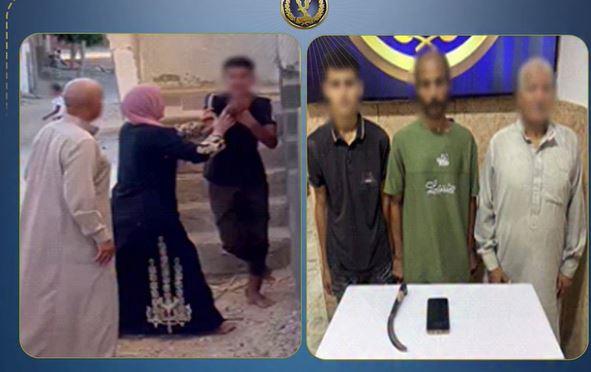 كشف ملابسات فيديو مشاجرة بين أقارب في العريش