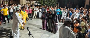توشكى للفنون التلقائية تشعل أجواء "شارع الفن" في أسوان