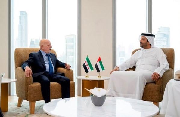 الإمارات وسوريا تبحثان تعزيز التعاون الاقتصادي واستكشاف فرص جديدة