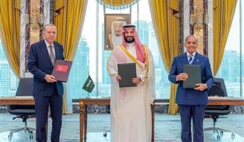   القاهرة الإخبارية: اتفاقية "مكة" تتصدر المشهد السياسي والإعلامي في تركيا