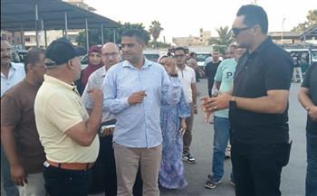 نائب محافظ الدقهلية يتابع انتظام موقف جمصة