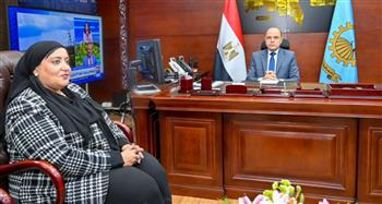   محافظ الغربية يستقبل وكيل وزارة الصحة الجديدة بالمحافظة