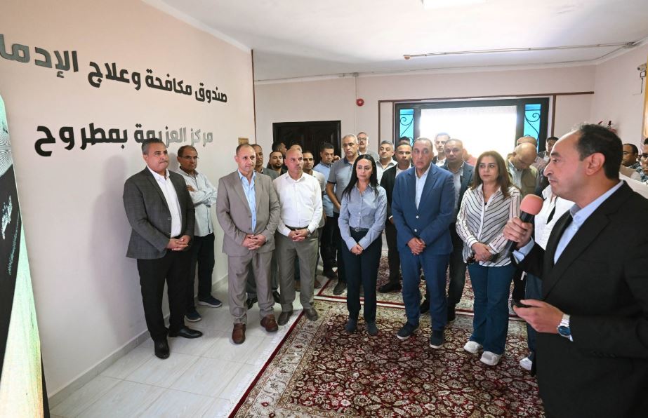 مطروح .. رئيس الوزراء يتفقد "مركز العزيمة" التابع لصندوق مكافحة الإدمان