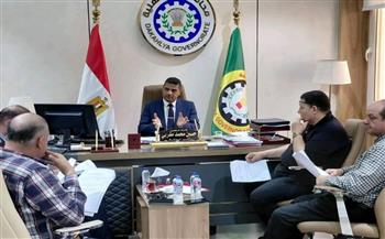   نائب محافظ الدقهلية يبحث تطوير منظومة العمل بالمنطقة الصناعية بجمصة