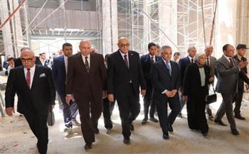   وزير العدل يتفقد "مدينة العدالة" بالعاصمة الجديدة