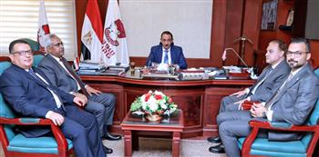   محافظ سوهاج يستقبل وكيل وزارة الصحة الجديد