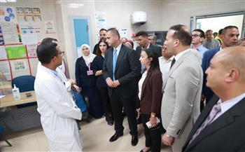 نائب وزير الصحة يتابع مشروعات "البحيرة" الصحية