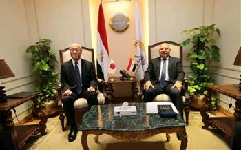   وزير النقل يبحث مع سفير اليابان متابعة تنفيذ المرحلة الأولى من الخط الرابع للمترو