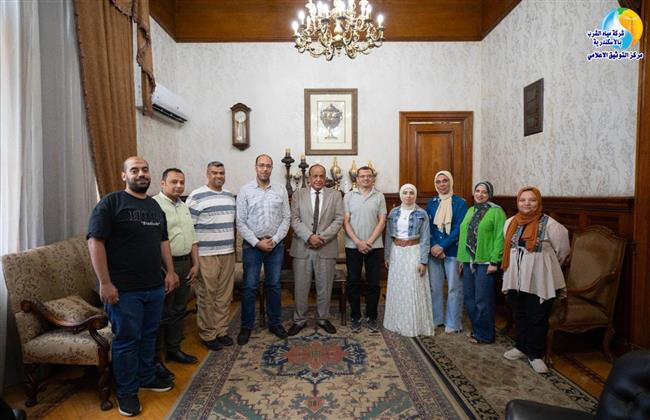 تعزيزًا للتحول الرقمي وتبادل الخبرات بين الشركات التابعة، مياه الإسكندرية تستقبل وفد شركة دمياط …