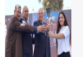   جامعة عين شمس تستقبل شعلة دورة الألعاب الإفريقية للجامعات "القاهرة 2026"