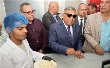محافظ الدقهلية يفتتح مخبزًا جديدًا بدكرنس لإنتاج 39 ألف رغيف يوميًا