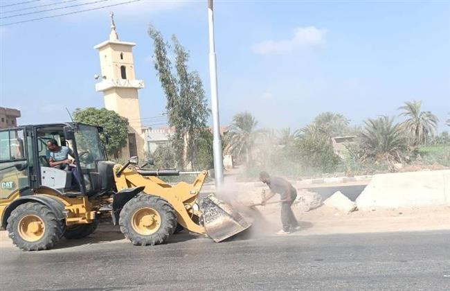 حملات مكثفة للنظافة ورفع الإشغالات في الفيوم