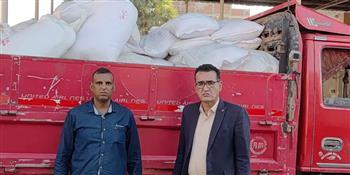 8 أطنان سكر و2.5 طن سولار في قبضة تموين الأقصر