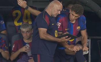   برشلونة يحتفي بحمزة عبد الكريم بعد ظهوره التاريخي مع الفريق الأول