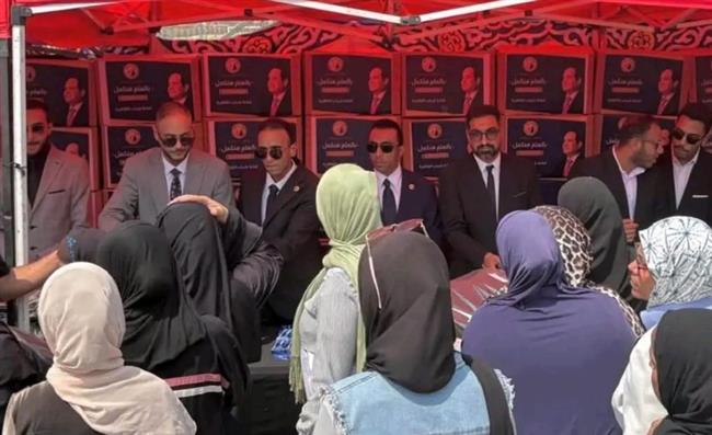 أمانة شباب القاهرة بـ«حُماة الوطن» توزّع الشنط المدرسية على الأسر الأكثر احتياجًا