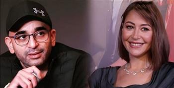 منة شلبي تصور فيلم سلايف النينجا مع زوجها أحمد الجنايني