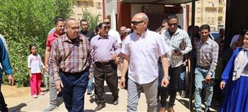   محافظ السويس يتابع جاهزية المدارس قبل انطلاق الدراسة