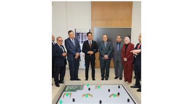 رئيس جامعة بنها يشهد ختام فعاليات البطولة الثانية للروبوتات ويكرم الفائزين